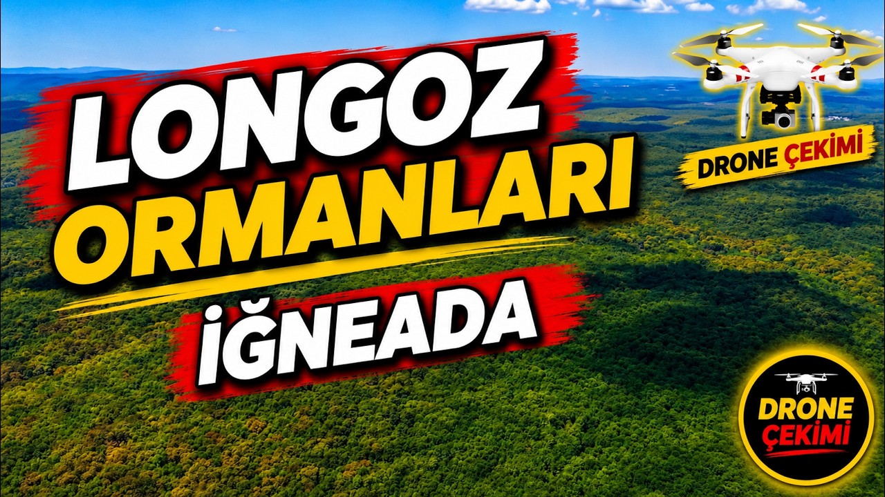 LONGOZ ORMANLARI İĞNEADA/KIRKLARELİ DRONE G&Ouml;R&Uuml;NT&Uuml;LERİ #iğneada #kırklareli #longozormanları