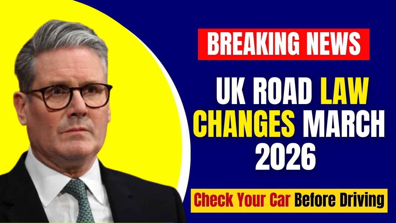 🚨 UK Road Law Changes March 2026 &ndash; Check Your Car Before Driving