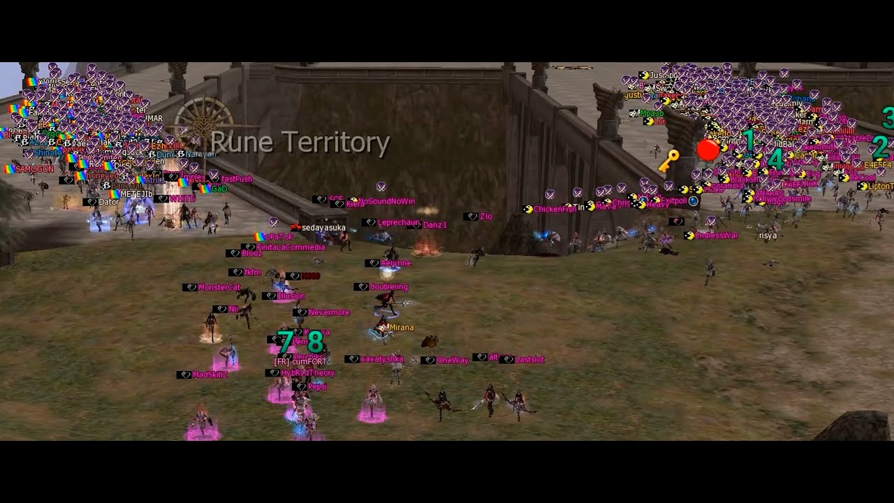 IRREALE VS ZERG / SIEGE /  LINEAGE 2