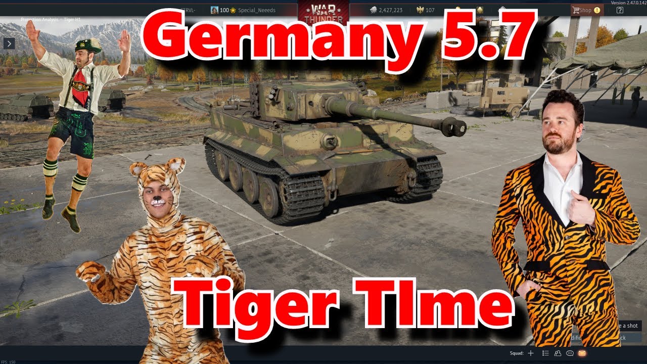 Tiger Time! - Germany 5.7 in War Thunder