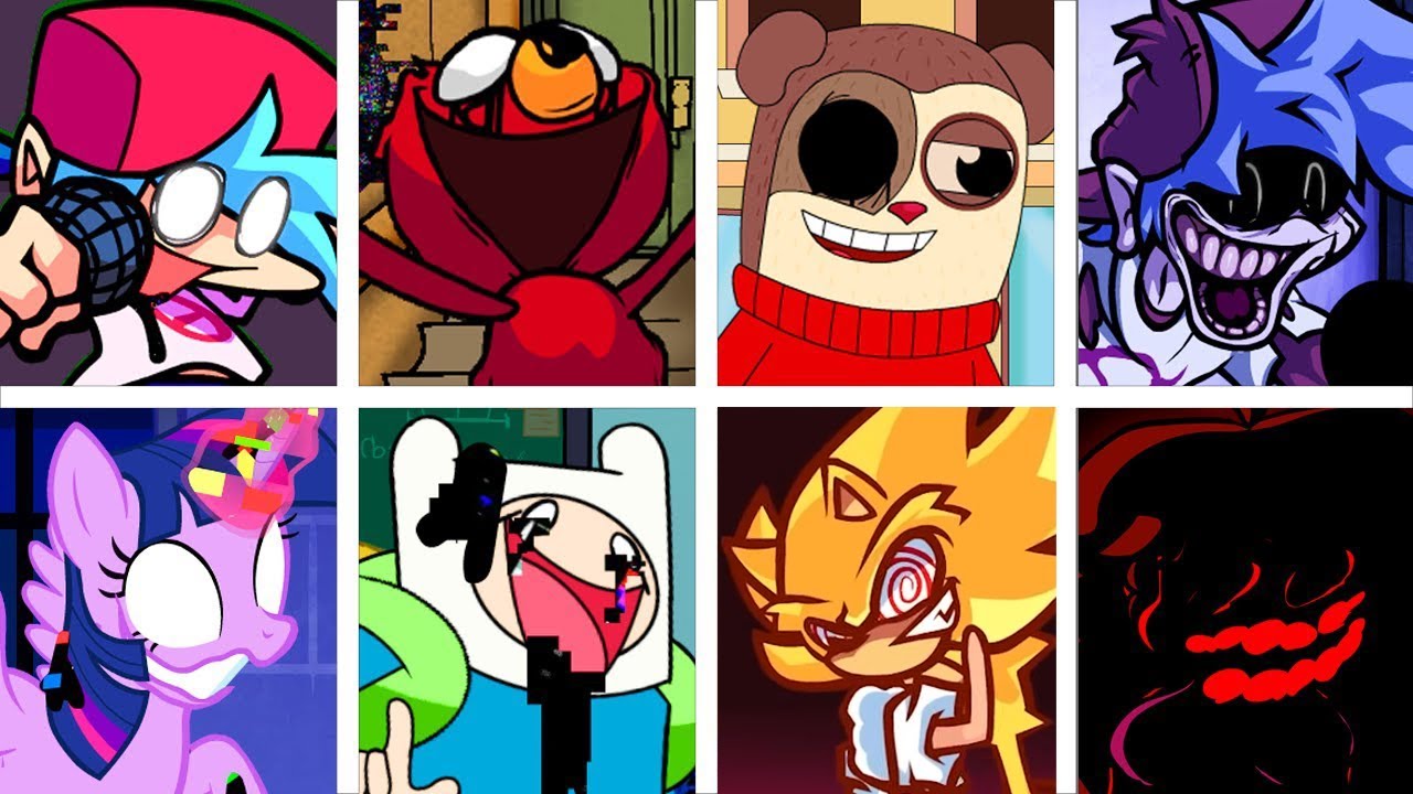 Blue Balled but Every Turn Different Characters Sing It🧡 (FNF Blue Balled but Everyone Sings It)