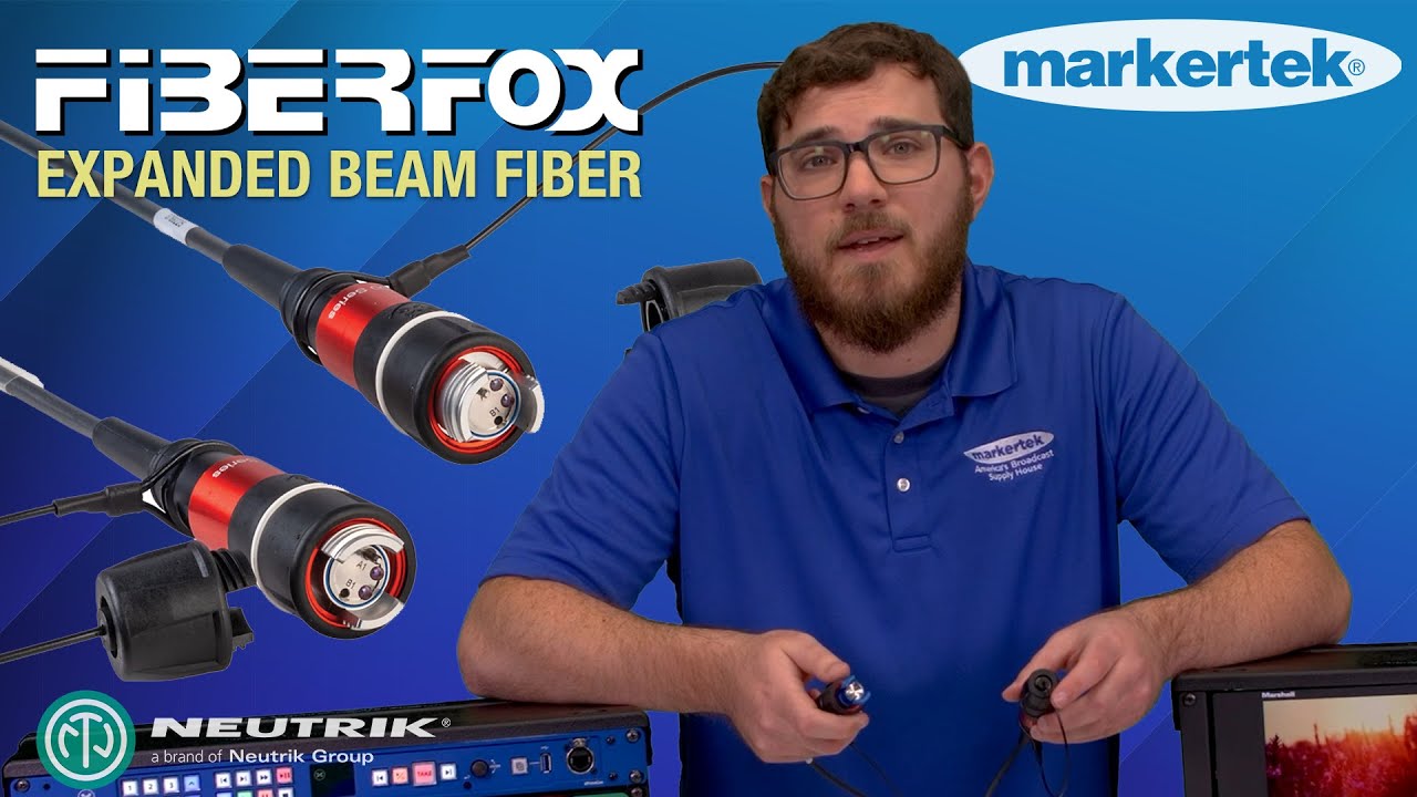 Neutrik FIBERFOX | Expanded-Beam Fiber for the Toughest Environments