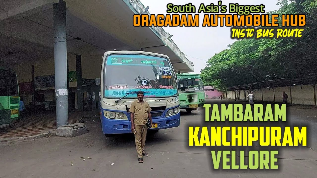 🚍 TNSTC Bus Journey || TAMBARAM To VELLORE via. Kanchipuram || Travel Advisor