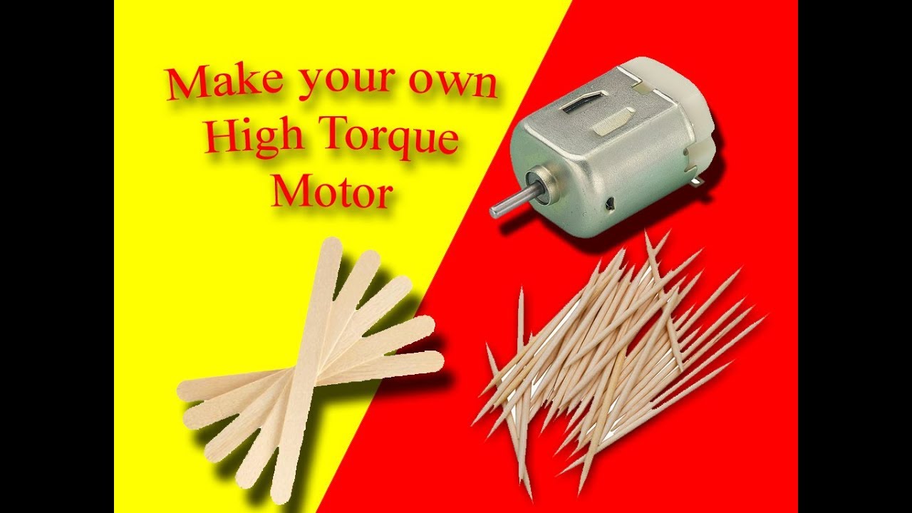 How to make a high torque motor