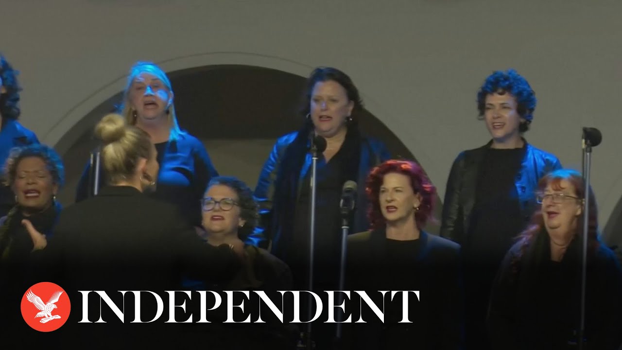 Watch Again: Candlelight vigil held for victims of Sydney mall fatal stabbing attack