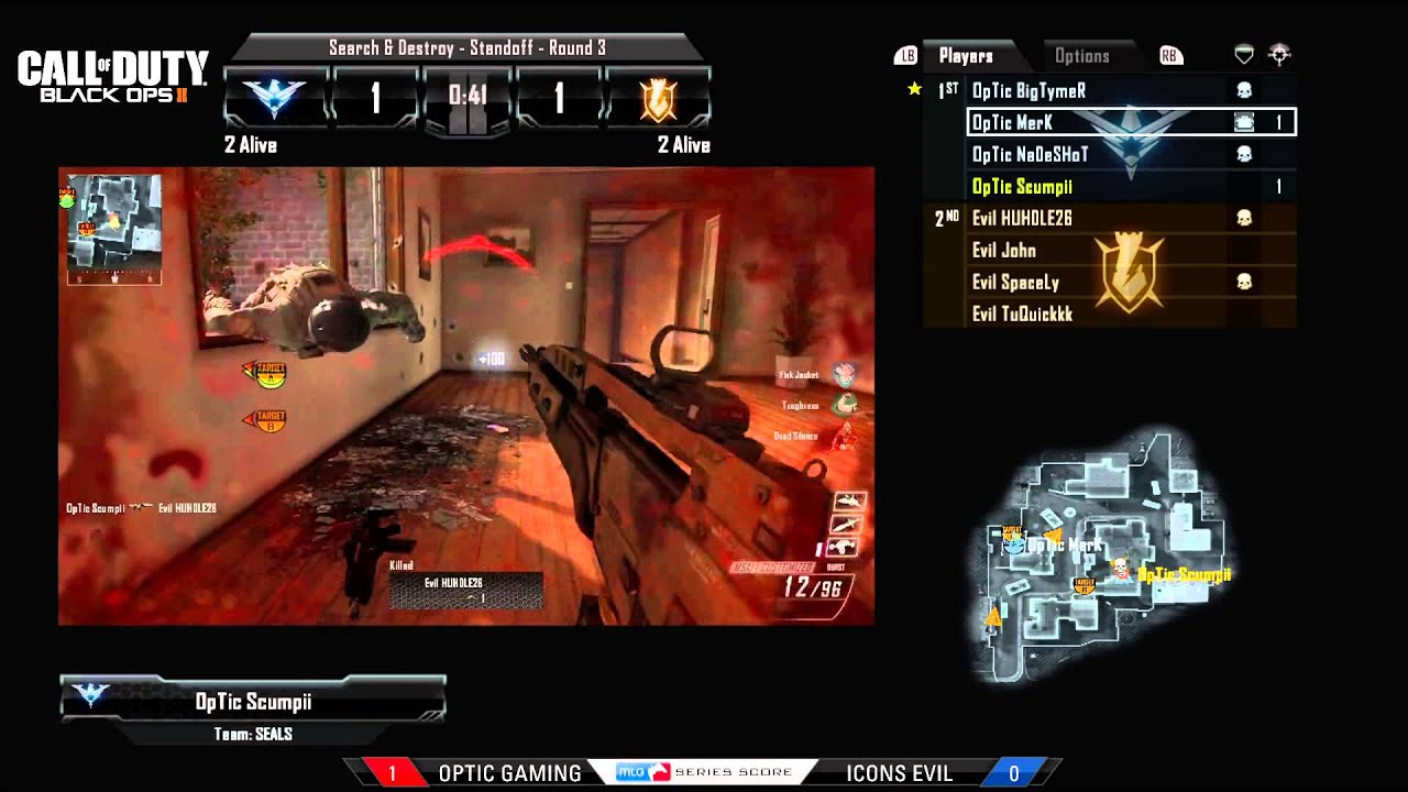 OpTic Gaming vs Icons Evil - Game 2 - CWR1 - MLG Anaheim 2013