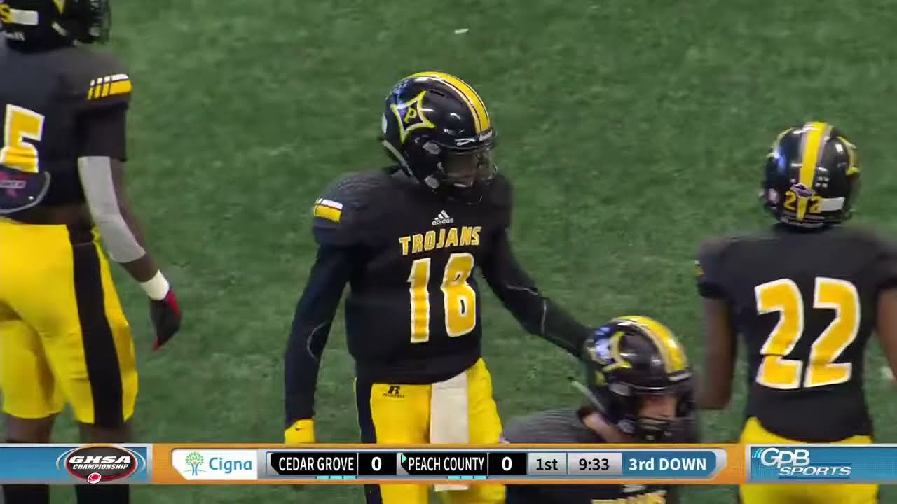 2018 3A Championship: Cedar Grove vs. Peach County