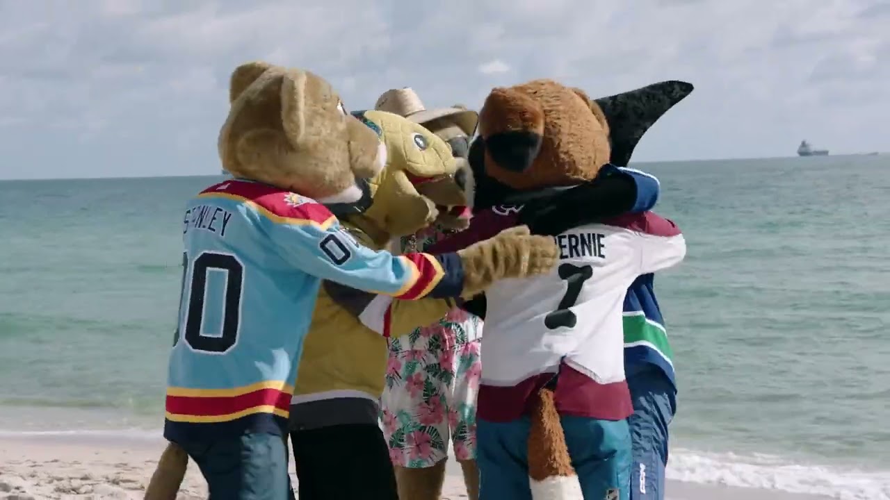 NHL Mascots Enjoy Fun and Sun in Florida