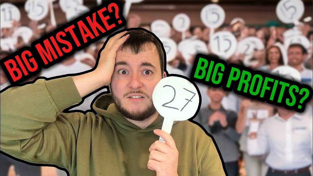 Мой первый аукцион… БОЛЬШАЯ ошибка или БОЛЬШАЯ прибыль?
