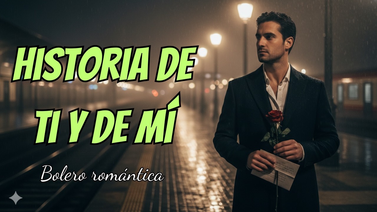 HISTORIA DE TI Y DE MÍ (Bolero Romántico) | Canción de Desamor | Voz Masculina