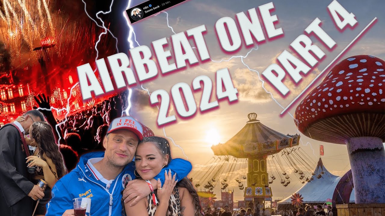 AIRBEAT ONE 2024 - Aftermovie Teil 4 🎉 Samstags geht alles 🔥 HBZ Eskalation + Feuerwerk Closing 🎡
