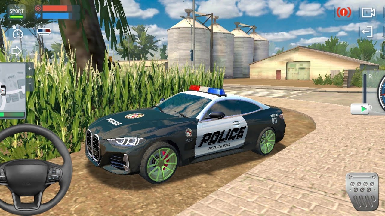 Very good police game, working as a police officer in a ford car