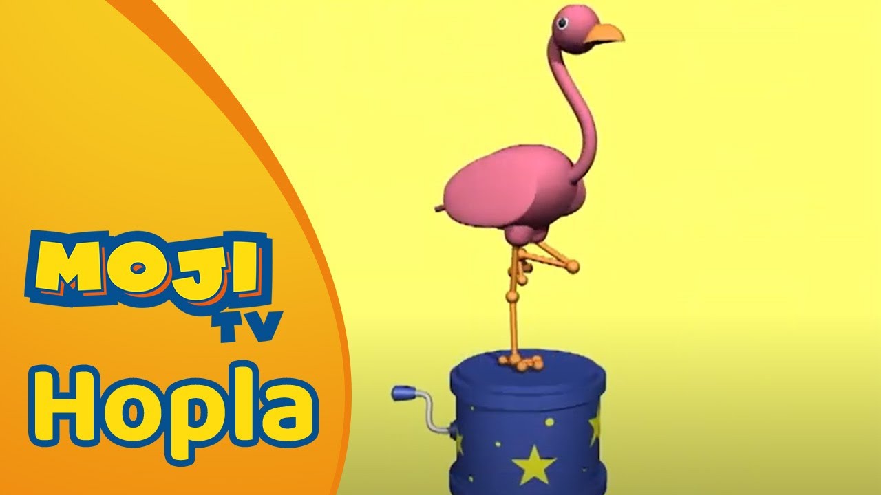 EEN FLAMINGO 🦩 | HOPLA 🐇 | Nederlandse Kinderseries | MojiTV