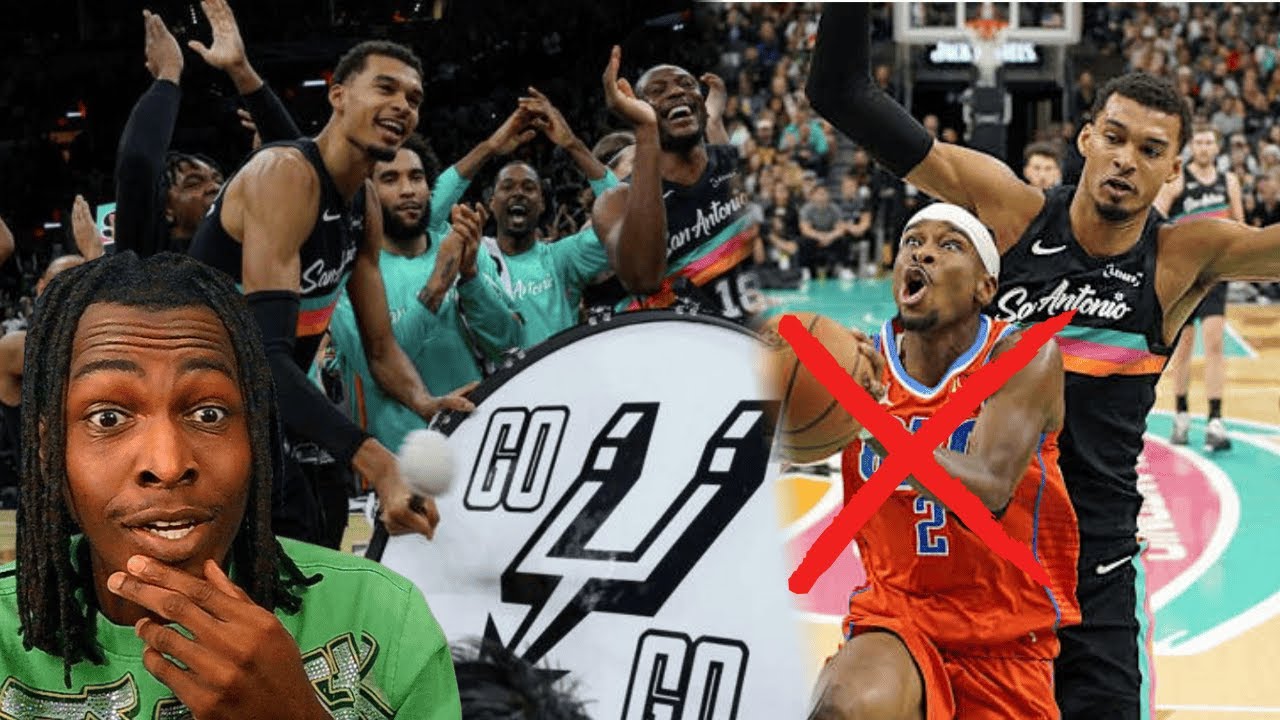 Wemby OWNS OKC 😤 | Spurs Beat the Thunder AGAIN REACTION & Look Unstoppable