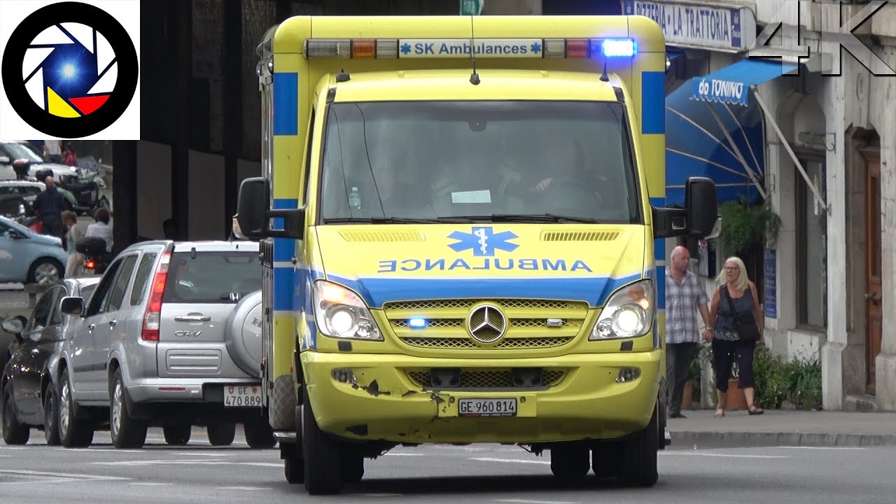 Ambulance 258 Gen&egrave;ve // Emergency ambulance Geneva