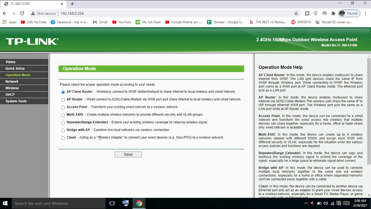 How Configure Tp Link 7210 With Out LAN Cable