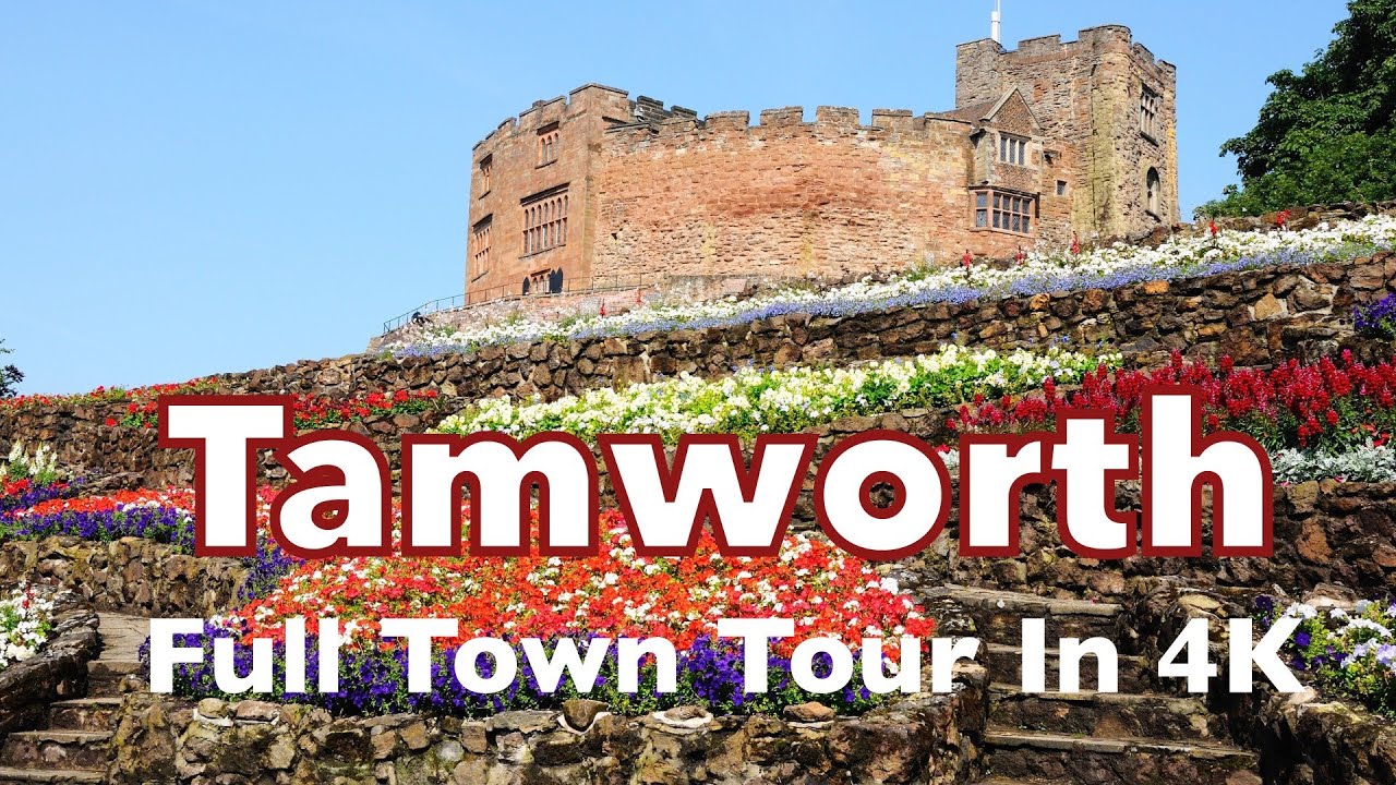 Visiting an ancient capital City! |  TAMWORTH WALKING TOUR🚶| Full tour of Historic Tamworth, England