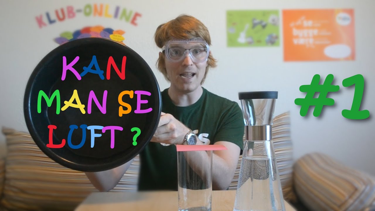 Kan man se luft? | Fredagsfysik #1 | Lufttryk