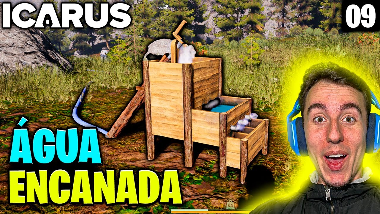 AGORA TEMOS ÁGUA ENCANADA E FILTRADA NA BASE! - Icarus