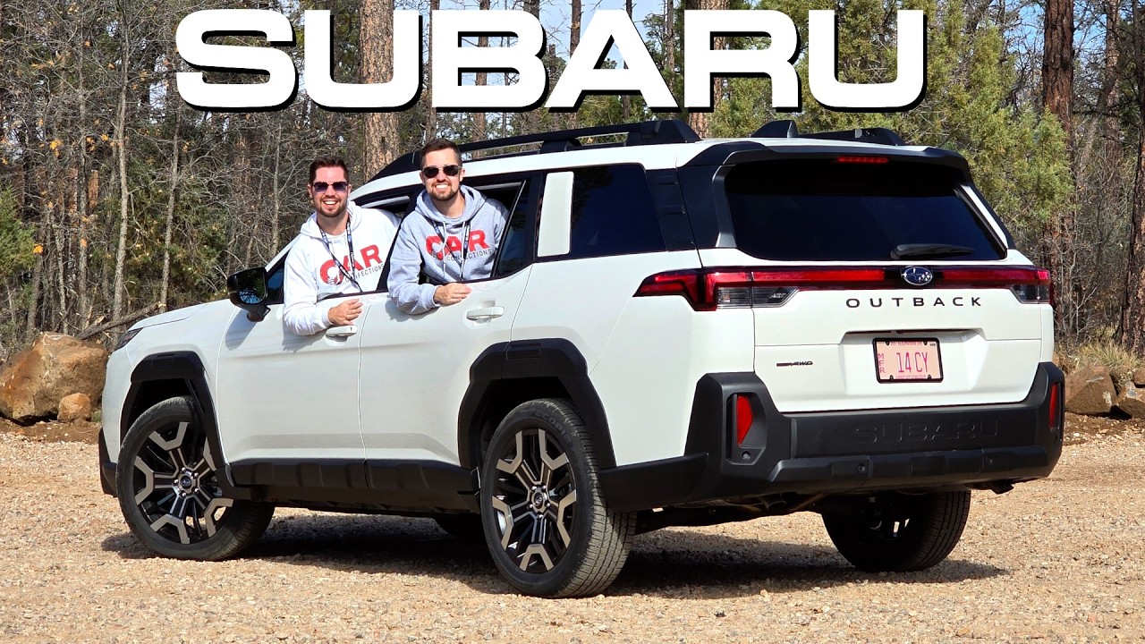 Subaru Outback Touring XT 2026 года — едет ли он лучше, чем когда-либо? (Стоимостью 50 000 доллар...