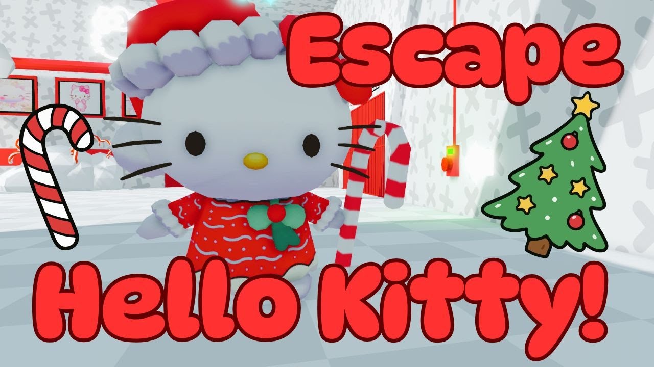 Escape Hello Kitty Obby Roblox... | ASMRMAS DAY 1!!!