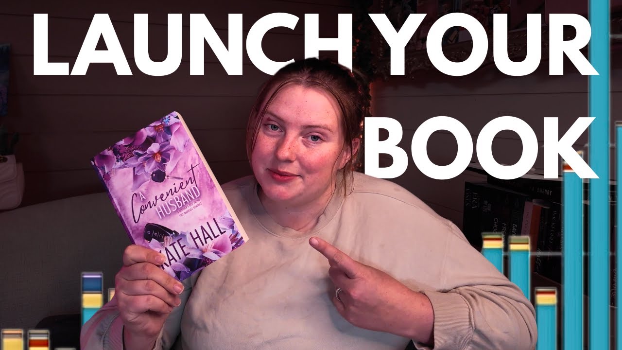 How I Plan My Book Launch from Start to Finish (Without Showing My Face)
