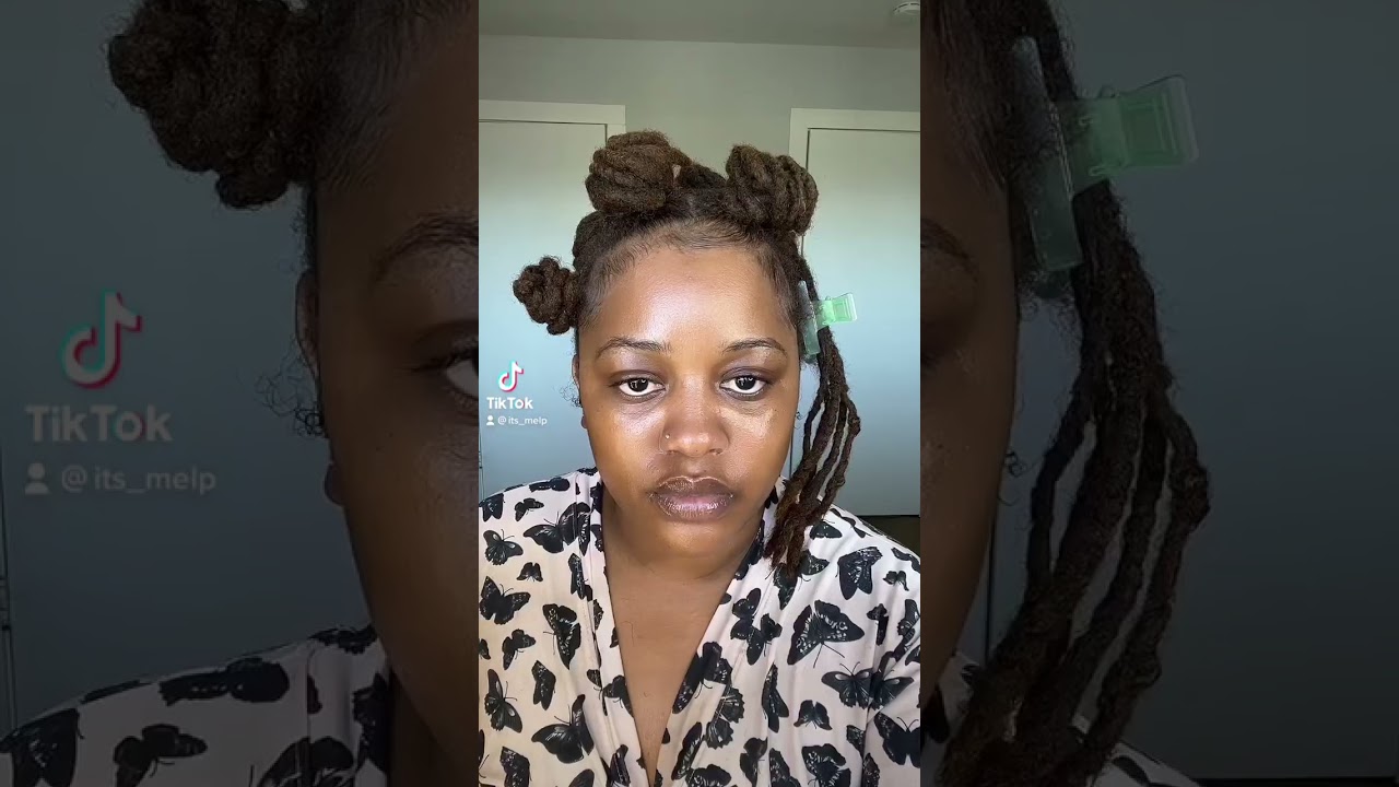 Bantu Knots on My Locs w/ Curls #locstyles #bantuknots #easylocstyles