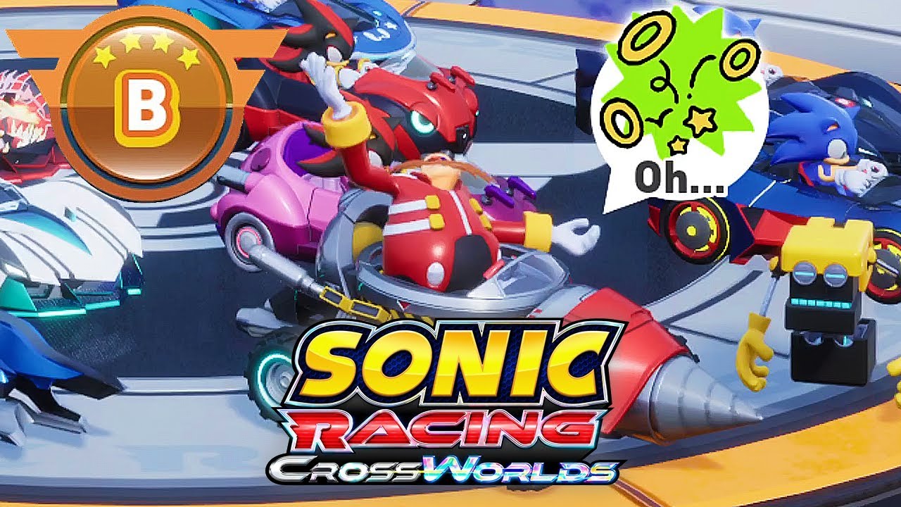 Sonic Racing CrossWorlds: Rank B Matches! (PURE CHAOS)