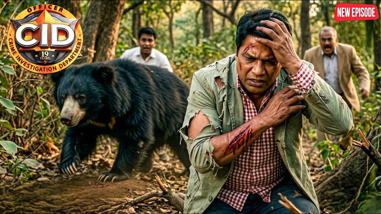 जंगल में भालू ने किया CID टीम पर अटैक ! || CID || Latest  Episode ||