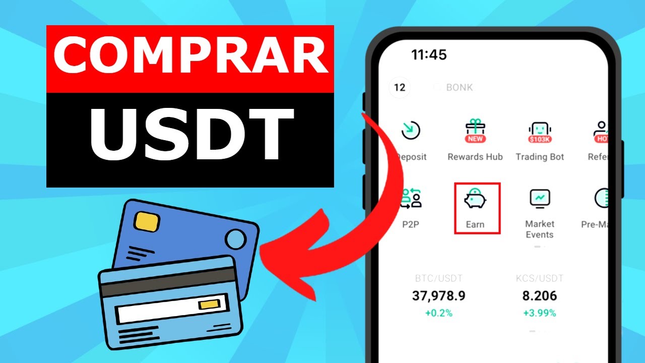 Como COMPRAR USDT en KUCOIN CON TARJETA ✅