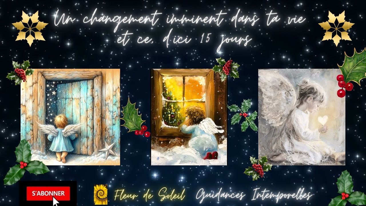  ✨ UN CHANGEMENT IMMINENT S'INVITE DANS TA VIE D'ICI 15 JOURS ❣️ - Guidance intemporelle à 3 choix