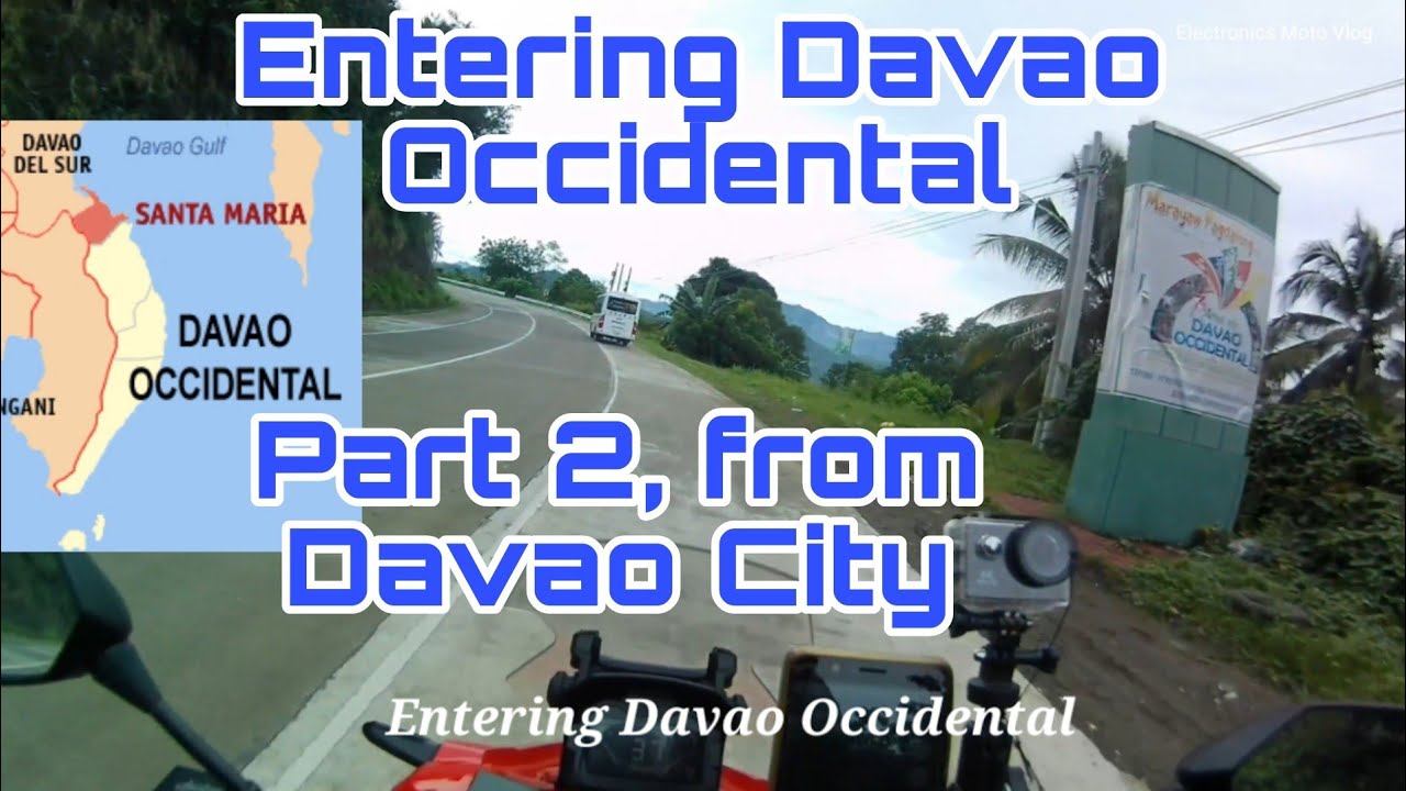 Davao City to Jose Abad Santos Davao Occidental Part 2, |Electronics Moto Vlog