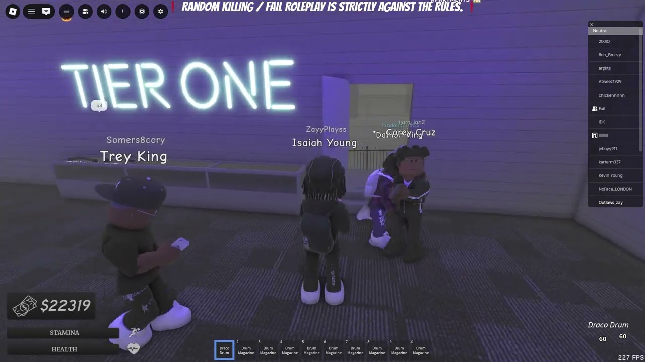 Sliding with Draco Drum in south bronx roblox