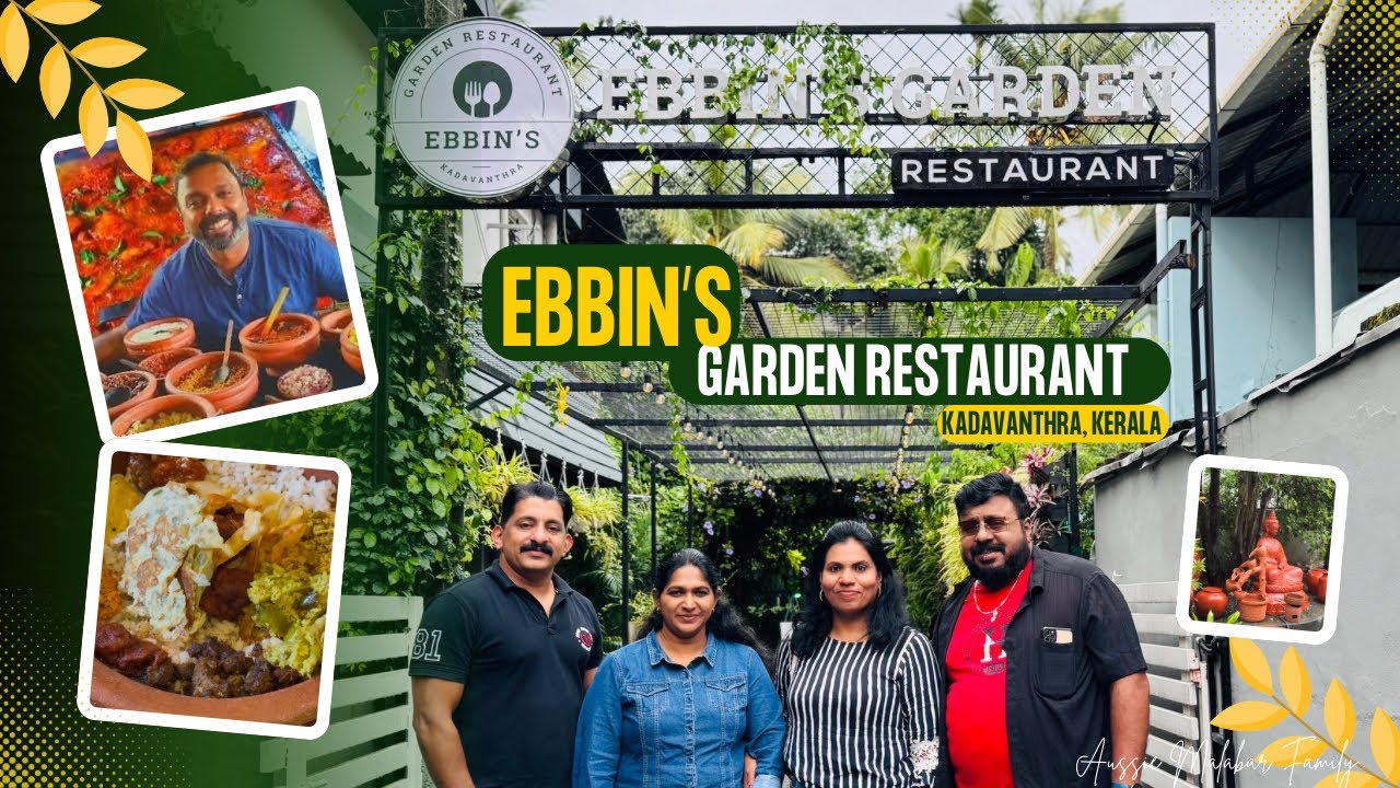 Отлично пообедали! В ресторане известного видеоблогера Эббинса «Ebbins Gardens»! Великолепная атм...