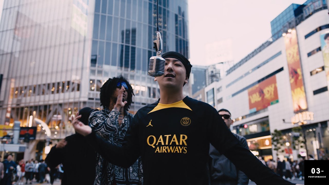 BSTA - ホットでナイスなジャパニーズ ft. S TILL I DIE, BLAISE & JIRO | From Shibuya, Tokyo | 03- Performance