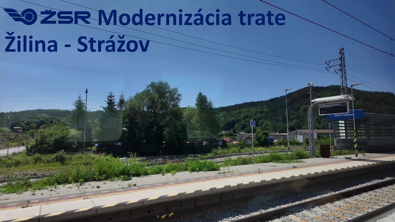 Modernizácia trate Žilina - Strážov ● 14.6.2025