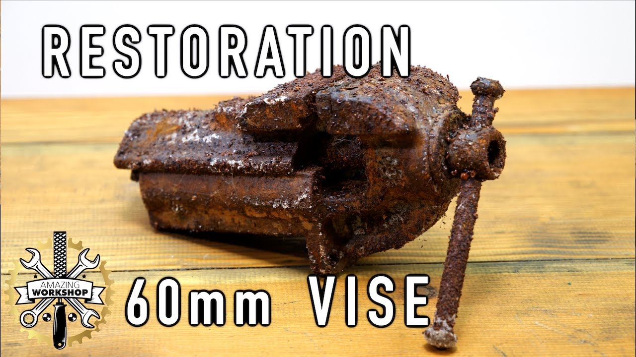 DISCARTED and Rusted Vice - Amazing Restoration