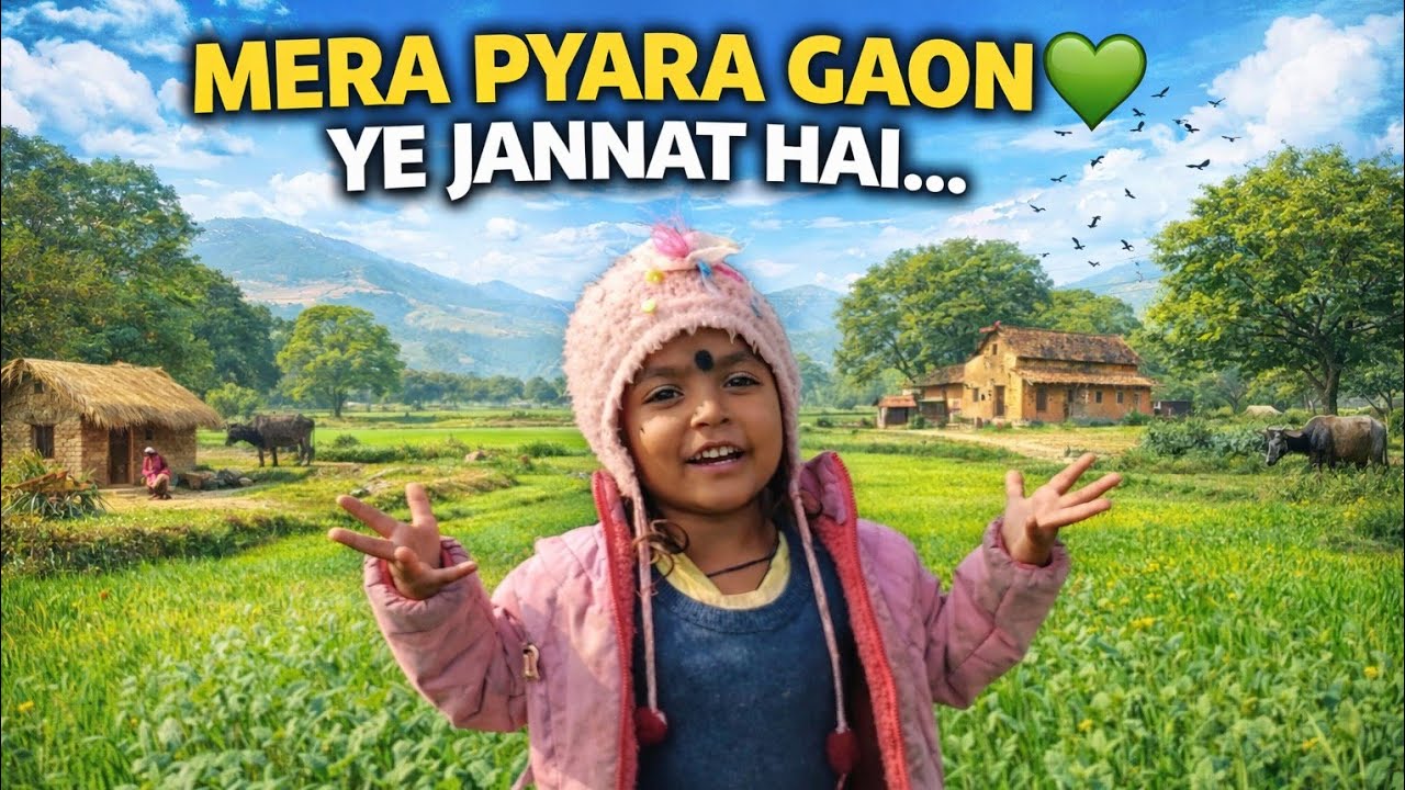 MERE GOAN KI HARIYALI 😍 || Itni Shanti Kahin Nahi Milegi 😊 || Village Life 
