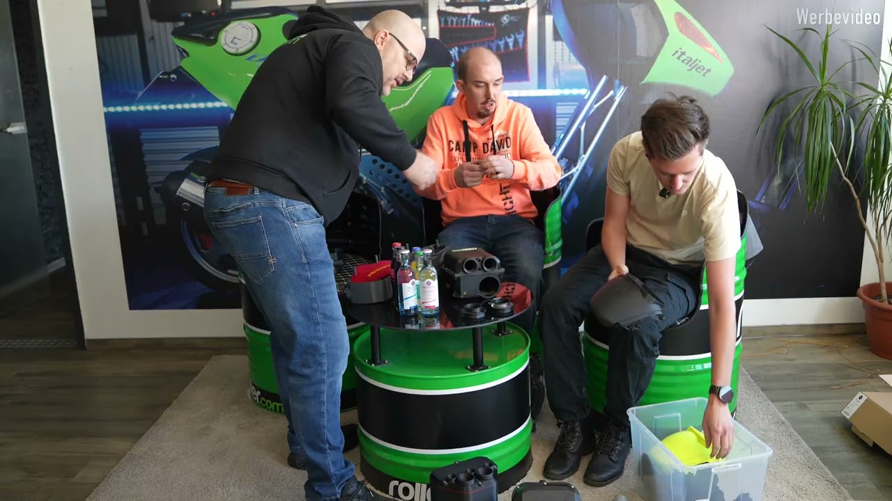 ScooterPrintParts und Harry Rollermeister zu Besuch. 100DB Grenze Roller Events!? - Roller.com