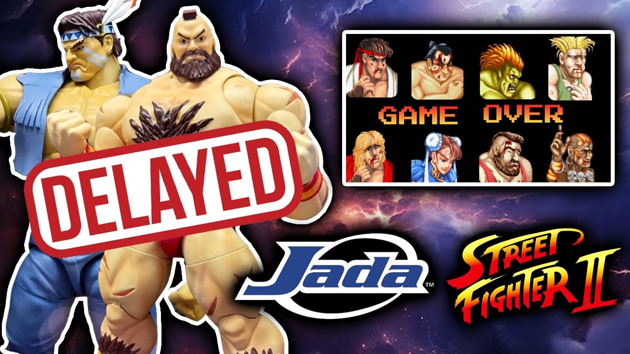 JADA TOYS УТЕЧКА ИНФОРМАЦИИ О НАБОРЕ ЛИЦ ДЛЯ ИГРЫ В STREET FIGHTER! ЗАДЕРЖКИ!? ЧТО МЫ ЗДЕСЬ ДЕЛАЕМ!?