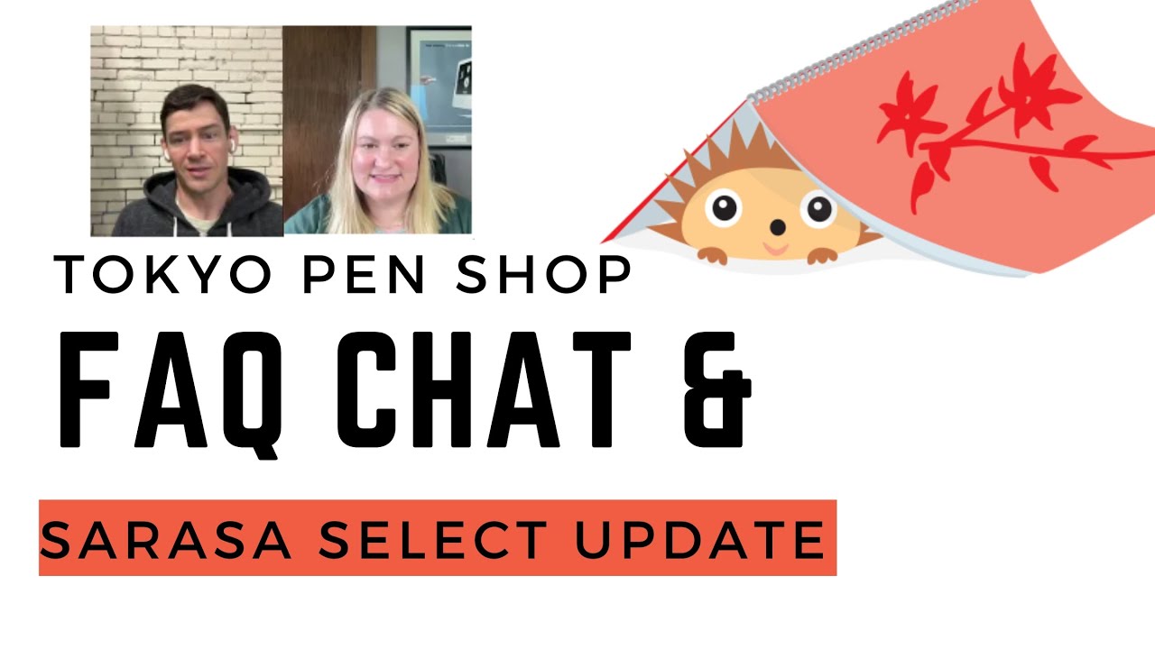 Tokyo Pen Shop FAQs and a Zebra Sarasa Select Update