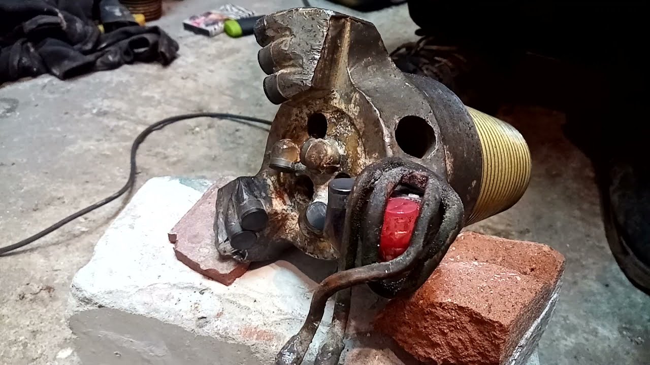 Ремонт и пайка ПДС долот. PDC bit cutter