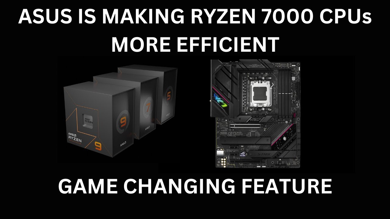 Lower Ryzen 7000 CPU temperature & power draw WITHOUT sacrificing performance | ASUS PBO Enhancement