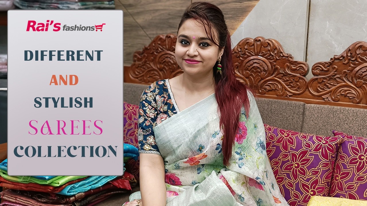 Different And Stylish Sarees Collection (26FRS)