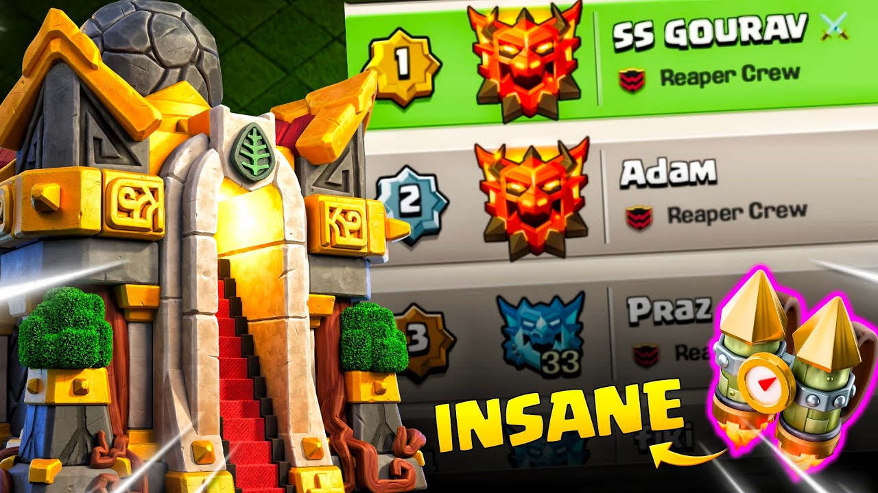 РХ16 в лиге легенд 🔥 (день 2/3) #clashofclans