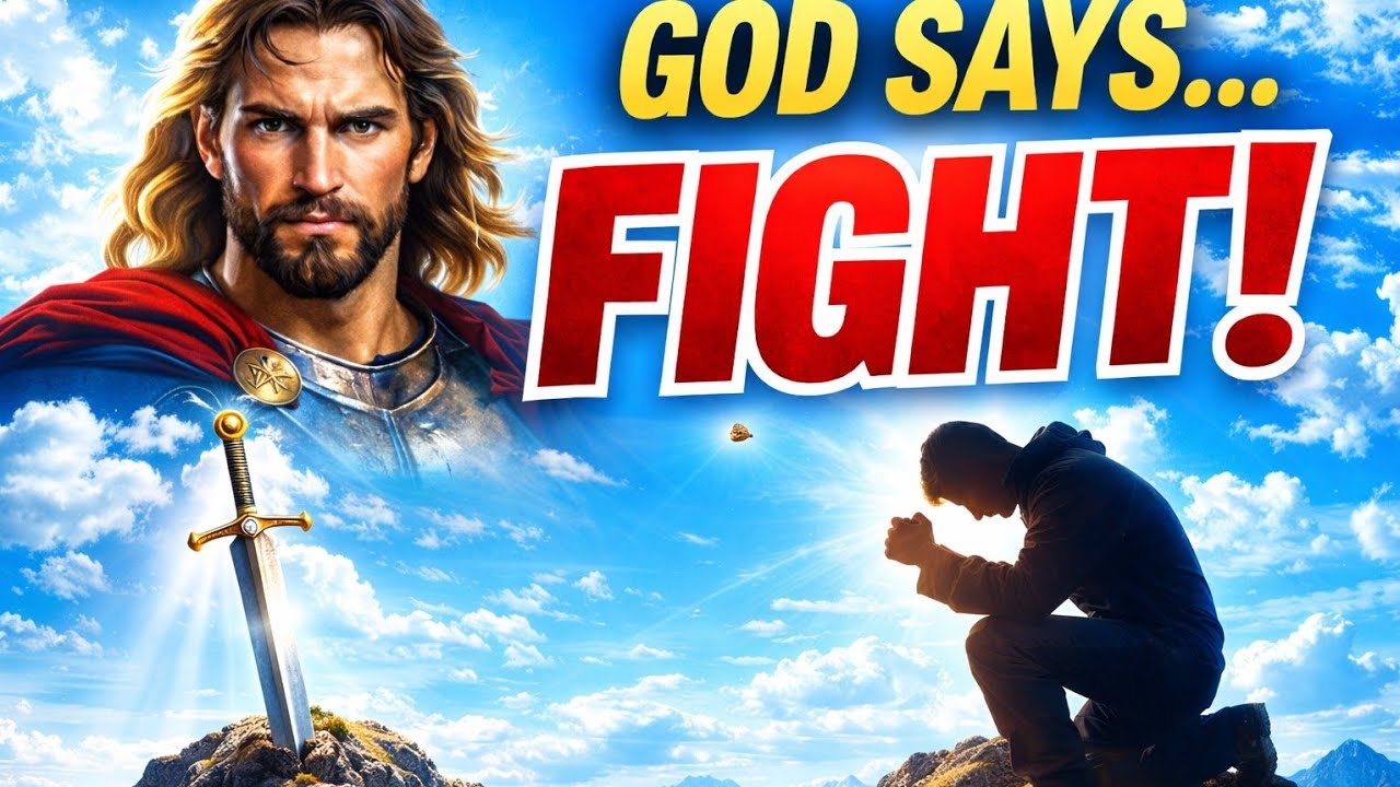GOD IS TELLING YOU TO FIGHT ⚔️🔥 This Is Your Sign!