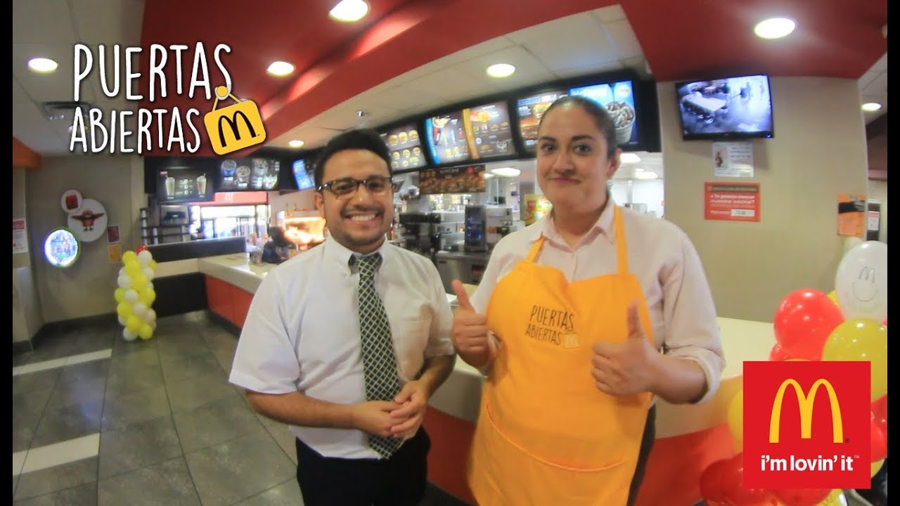 Experiencia “Puertas Abiertas” McDonald´s MTY