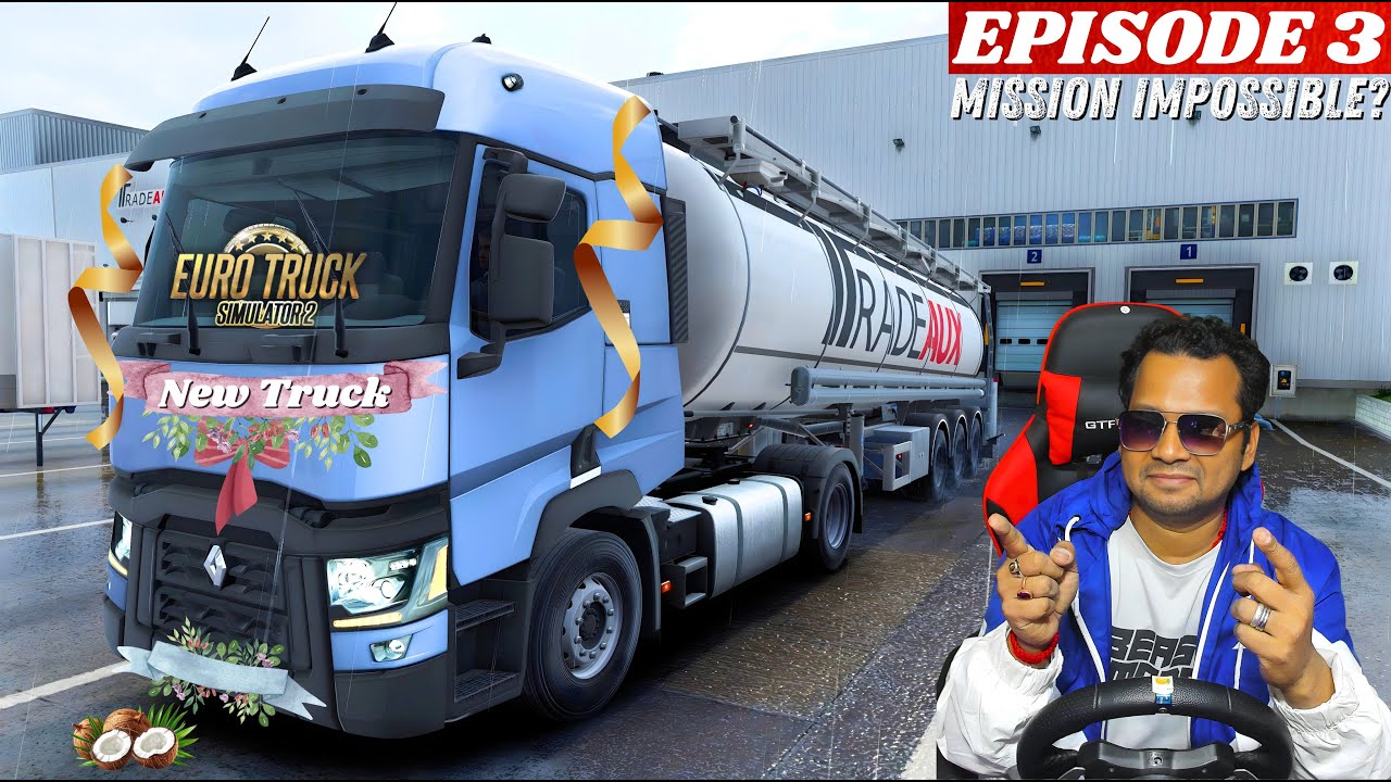 ETS2 Career Mode Ep3 💸Broke Trucker’s Big Leap – Special Transport + Used Truck Deal