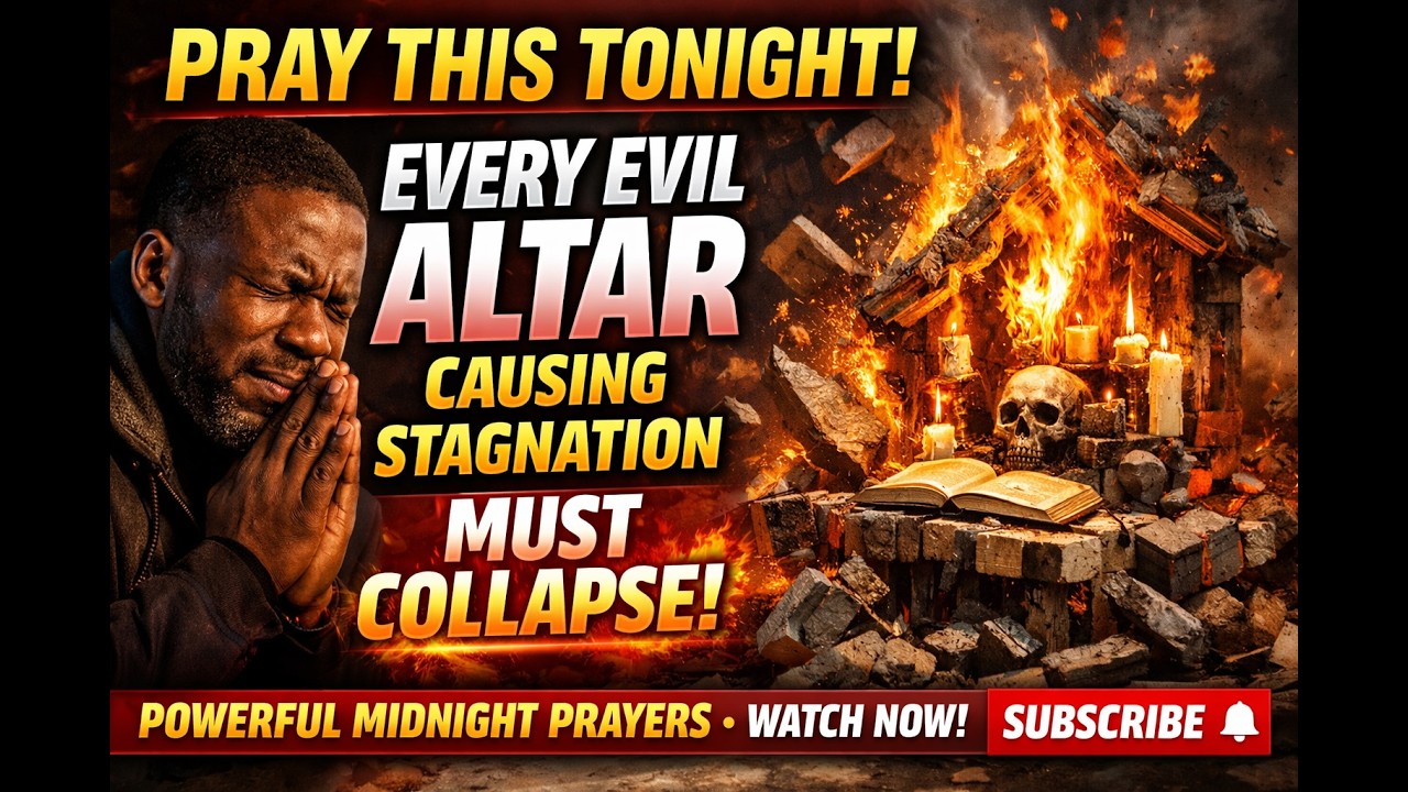 Pray This Tonight! Every Evil Altar Causing Stagnation Must Collapse 🔥