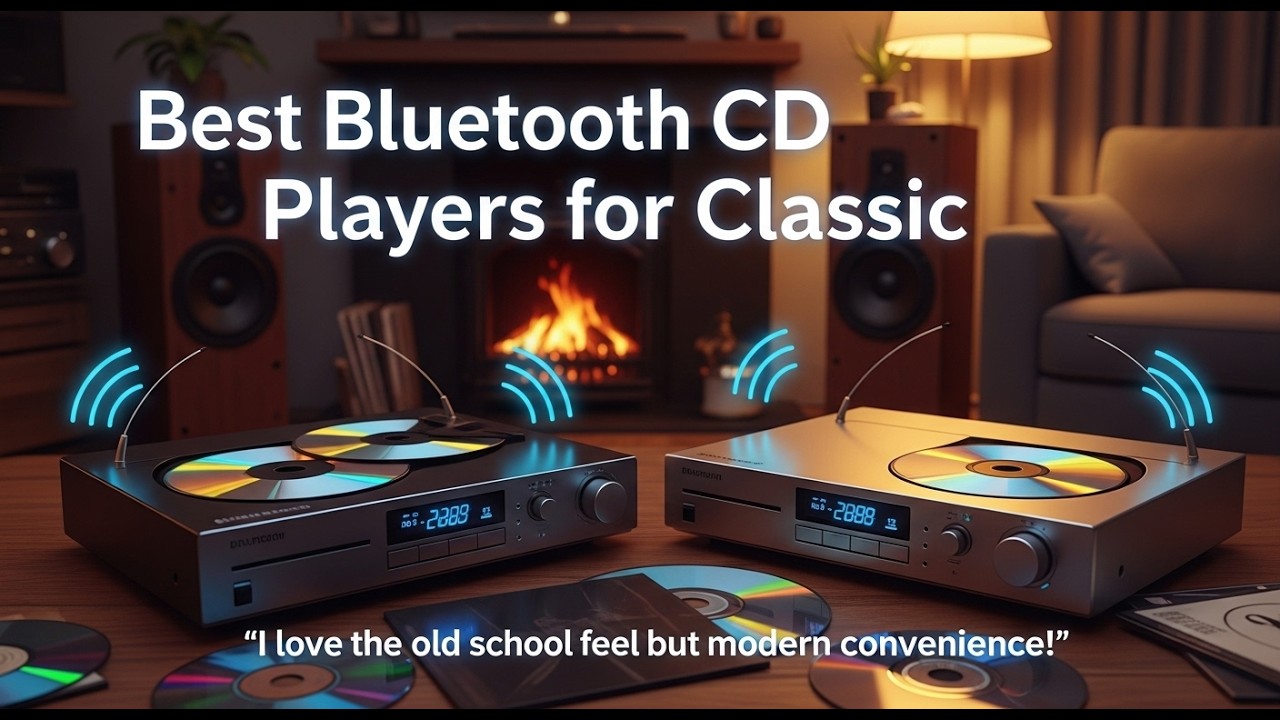 TOP 5 Best Bluetooth Cd Players For Classic 2026 | lassic Music Meets Modern Bluetooth